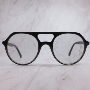 Randy Jackson Limited Edition Mens Aviator Eyeglass Frames Black Grey 53-21-145